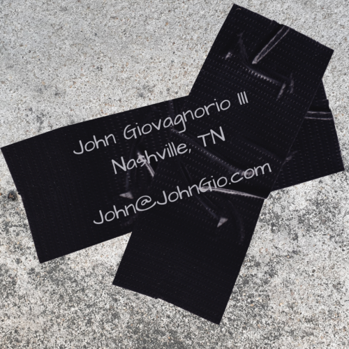 John Giovagnorio III Nashville, TN 615-445-0374 Email JohnGioOfficial@gmail.com (1)